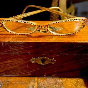 Jean LaFont Naomi Cheetah Glasses frames from France